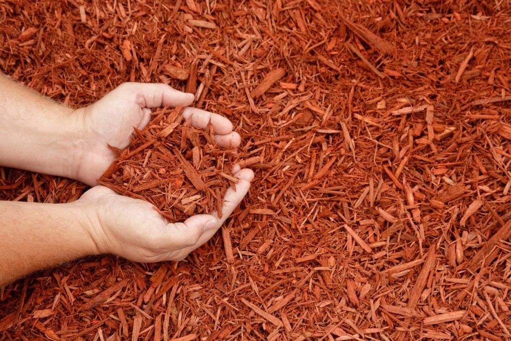 LOCKPORT la mulch installation 8